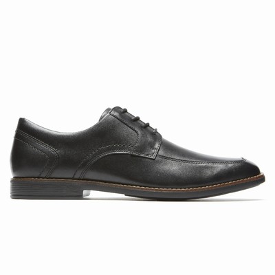 Sapatos Oxfords Rockport Slayter Apron Toe Homem Pretas PT-41967